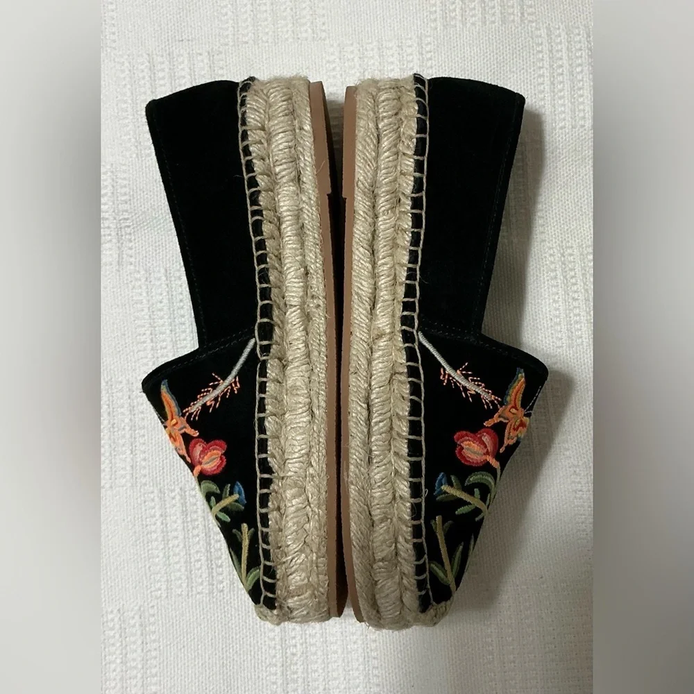 Johnny Was Embroiled Espadrilles Size 6M